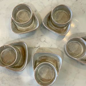 Stoneware Soup & Side Bowl Set of 5